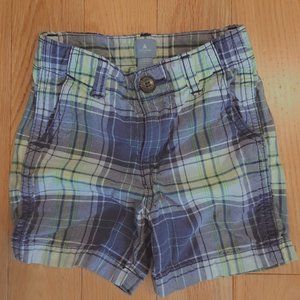 3T plaid shorts